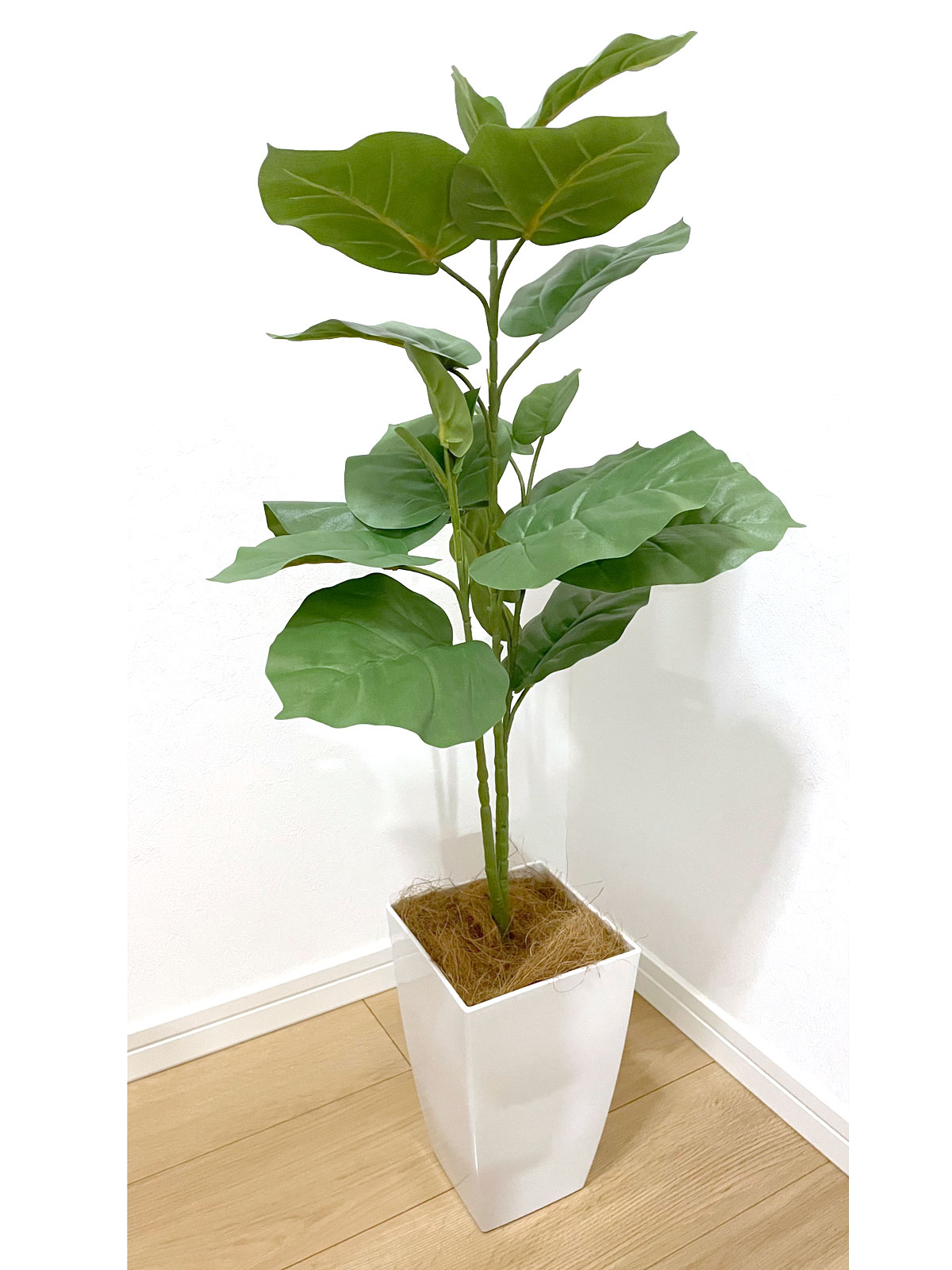 光触媒　人工観葉植物　ウォールグリーン　フェイクグリーン　斑入りパキラ175 光触媒人工観葉植物ウォールグリーンフェイクグリーン斑入り