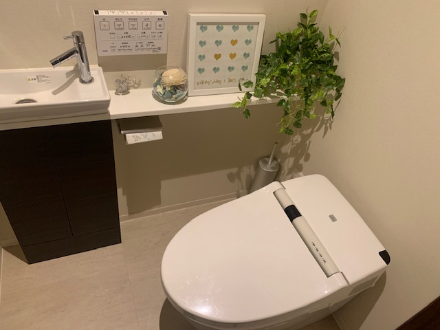 トイレ フェイクグリーン