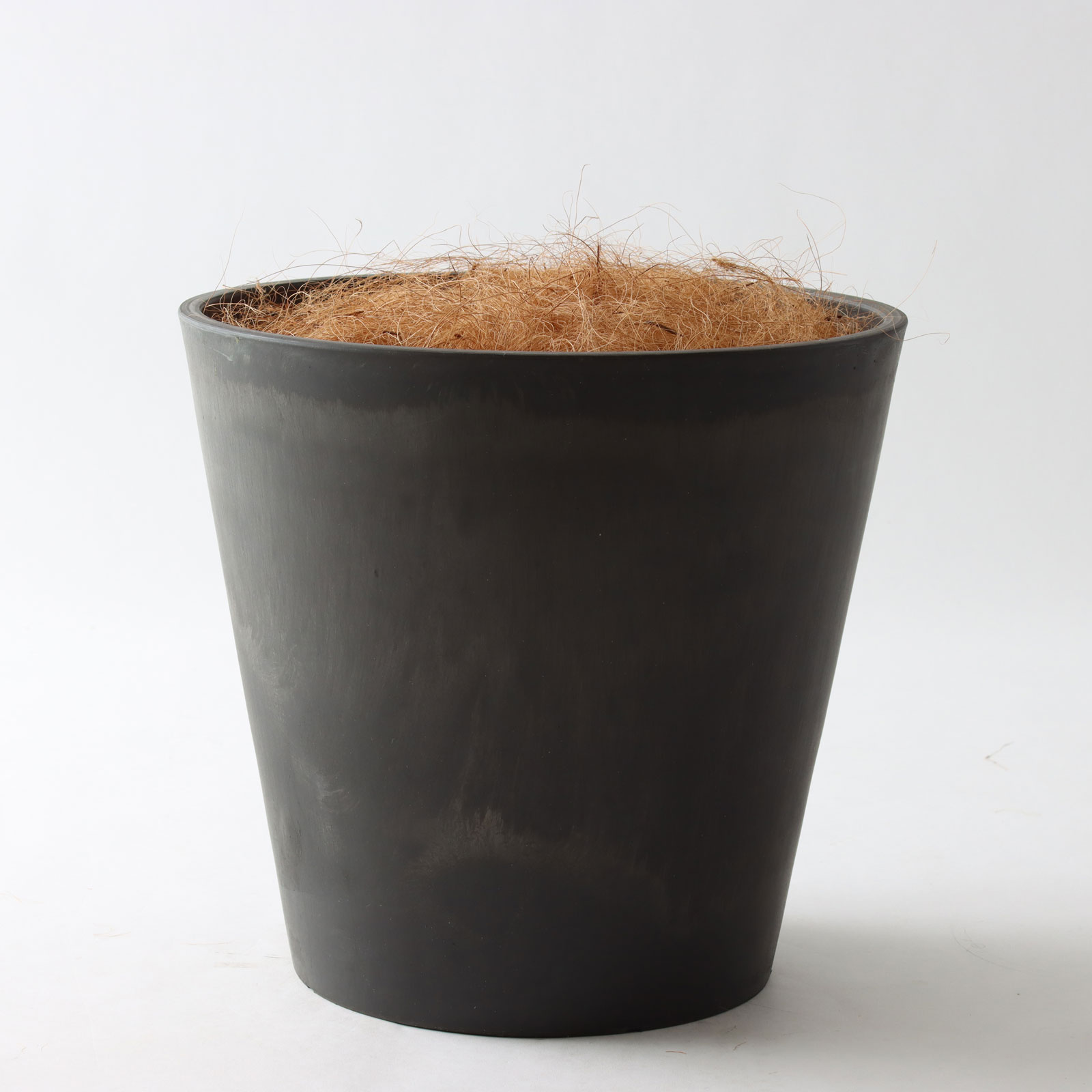Petraポット 10号 チャコール｜植物のある空間